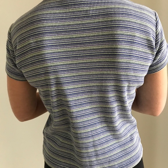 🌼stretchy Arizona Jean Co striped Top - Picture 3 of 5